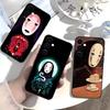 Cartoon K-Kaonashi-ES Phone Case For Samsung Galaxy A73,A21s,A22,A31,A52,A53,A71,A41Soft Black Shell