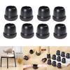 8Pack Silicone Chair Leg Round Pad For Hardwood Floor Nonslip Covers Furniture Leg Sliders Cap Reduce Noise