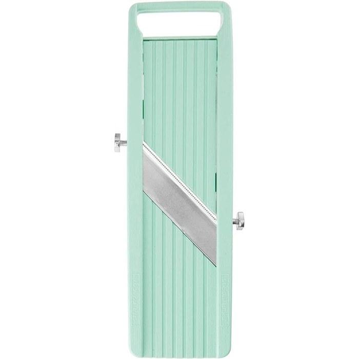 Benriner Classic Green All-Purpose Vegetable Cutter with Flat Case, Slicer
