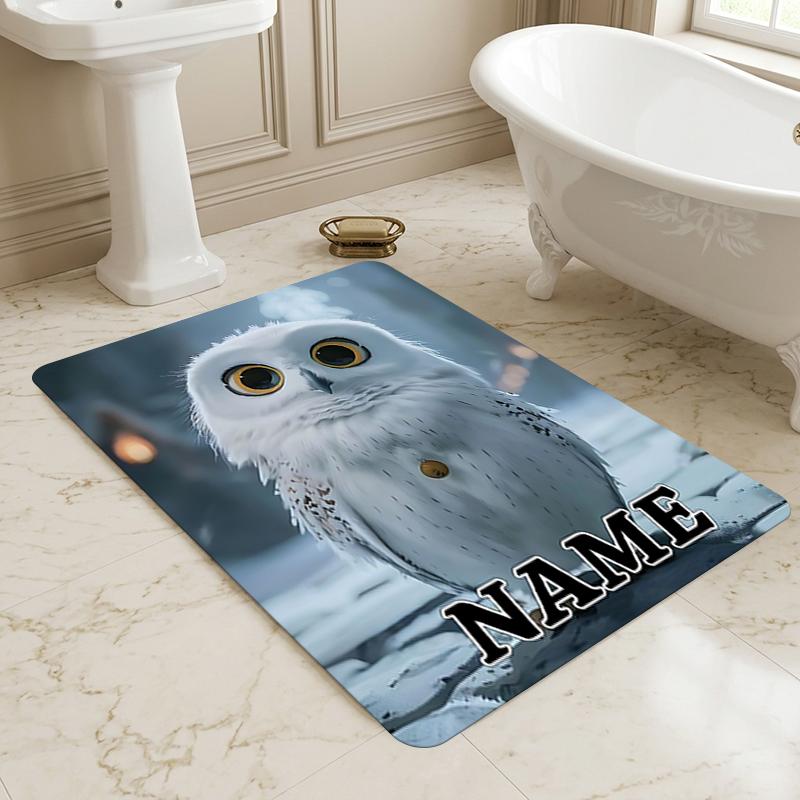 Custom Name Harry Potter Living Room Non-Slip Area Rug Soft Carpet for Bedroom Kids Playroom Sofa Office Home Decor Doormat