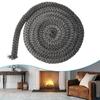 Easy Install Fiberglass Sealing Rope for Wood Stoves and Fireplaces Provides High Temperature Resistance and Airtight Seal