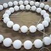 Nordic Modern Living Room Pendant Light Designer Simple LED Bedroom Circular Personalized Dining Room Pearl Necklace Light