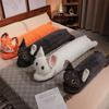 Katchi Cute Cartoon Black Cat Long Hugging Pillow