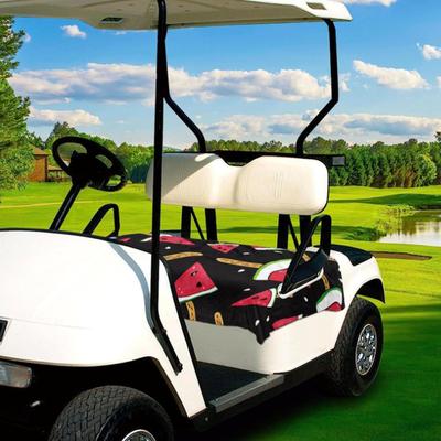 Cushion Cover for Golf Cart Seats, Fits Two, Microfiber Towel Blanket