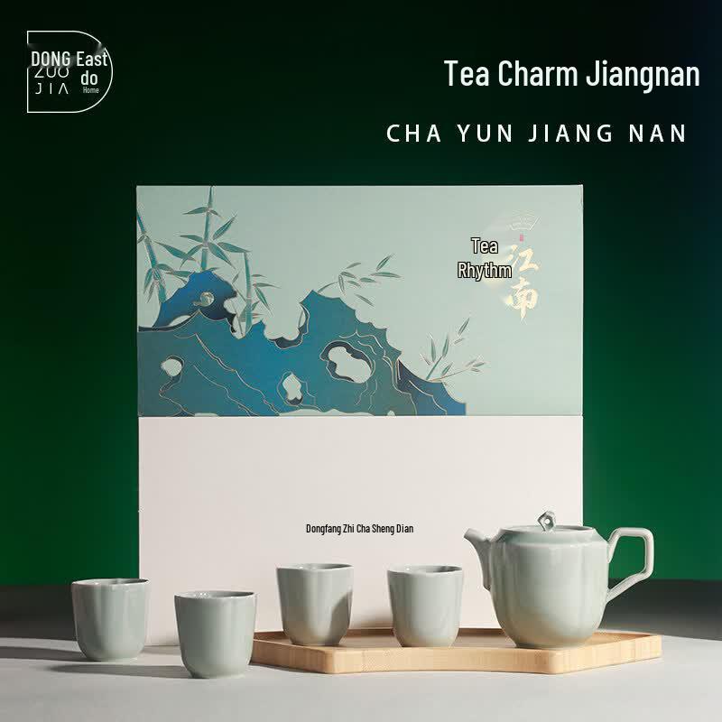 Jiangnan Longquan Celadon Tea Set