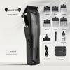 Retro Gradient Oil Head Electric Hair Clipper & Scissors for Professional Hairstylists