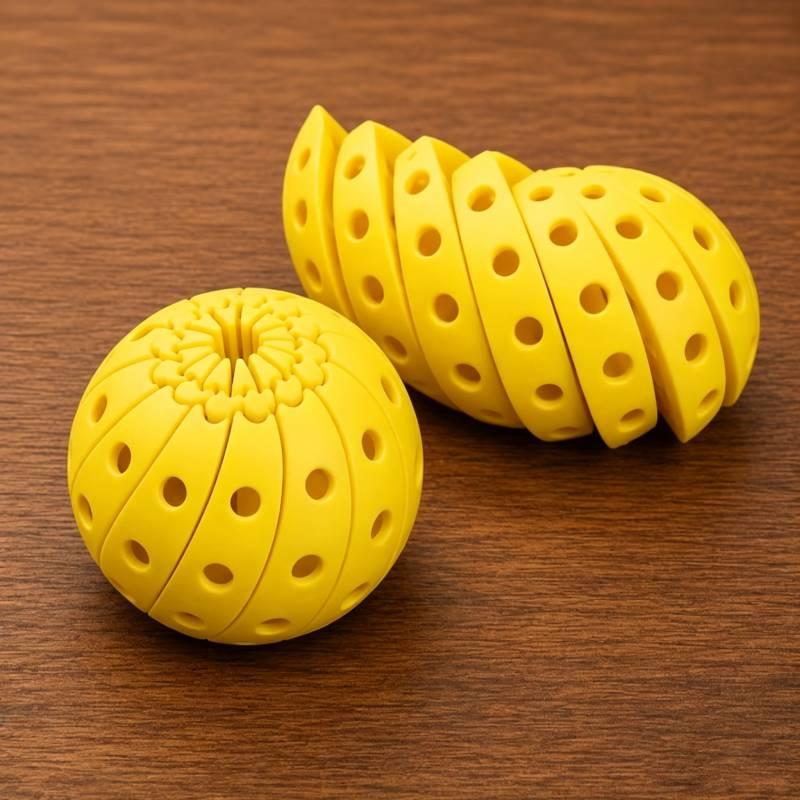 3D Printed Baseball Fidget Ball Portable Twist Sensory Toy Stress Relief for Adult Kids Travel Office Party Gift