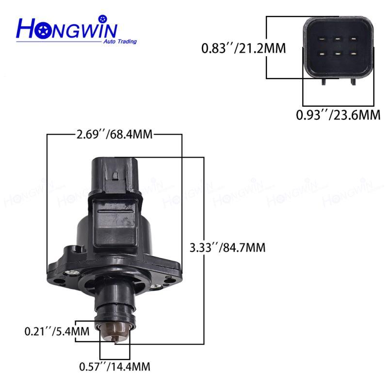 MD614678 Idle Air Control Valve For Mitsubishi Montero Sport Diamante 3.0L 3.5L 1994- AC249 MD628059 E9T15371 MD614679 MD614678