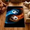 Football Game Patterned Rug Allseason Carpet For Bathroom Kitchen Home Decor New Year Gift