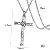 Cross Men'S Necklace Stainless Steel Pendant Pendant