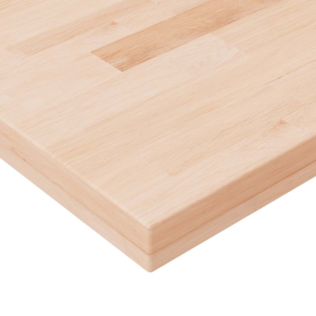 Vidaxl Półka, 100X20X4 Cm, Surowe Lite Drewno Dębowe