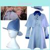 Harry Potter Beauxbatons School Uniform Fleur Delacour Costume Set For Cosplay