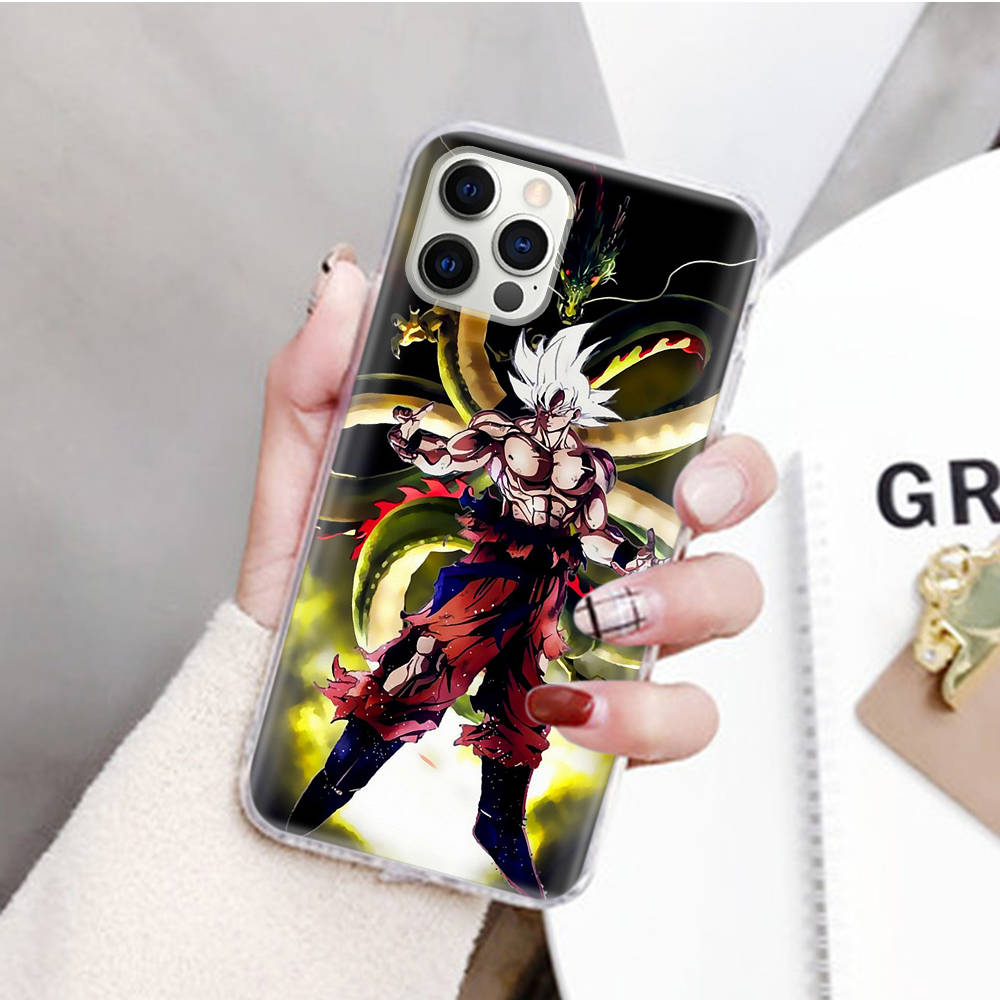 

JW55 Dragon Ball Z Прозрачный чехол для Samsung A04 A14 A23 M33 M53 Realme 10 9 C35 C55 VIVO Y02 X80 Infinix Hot 30 Note 11 Tecno Spark 8P Pro VIVO Y51 2020 капри
