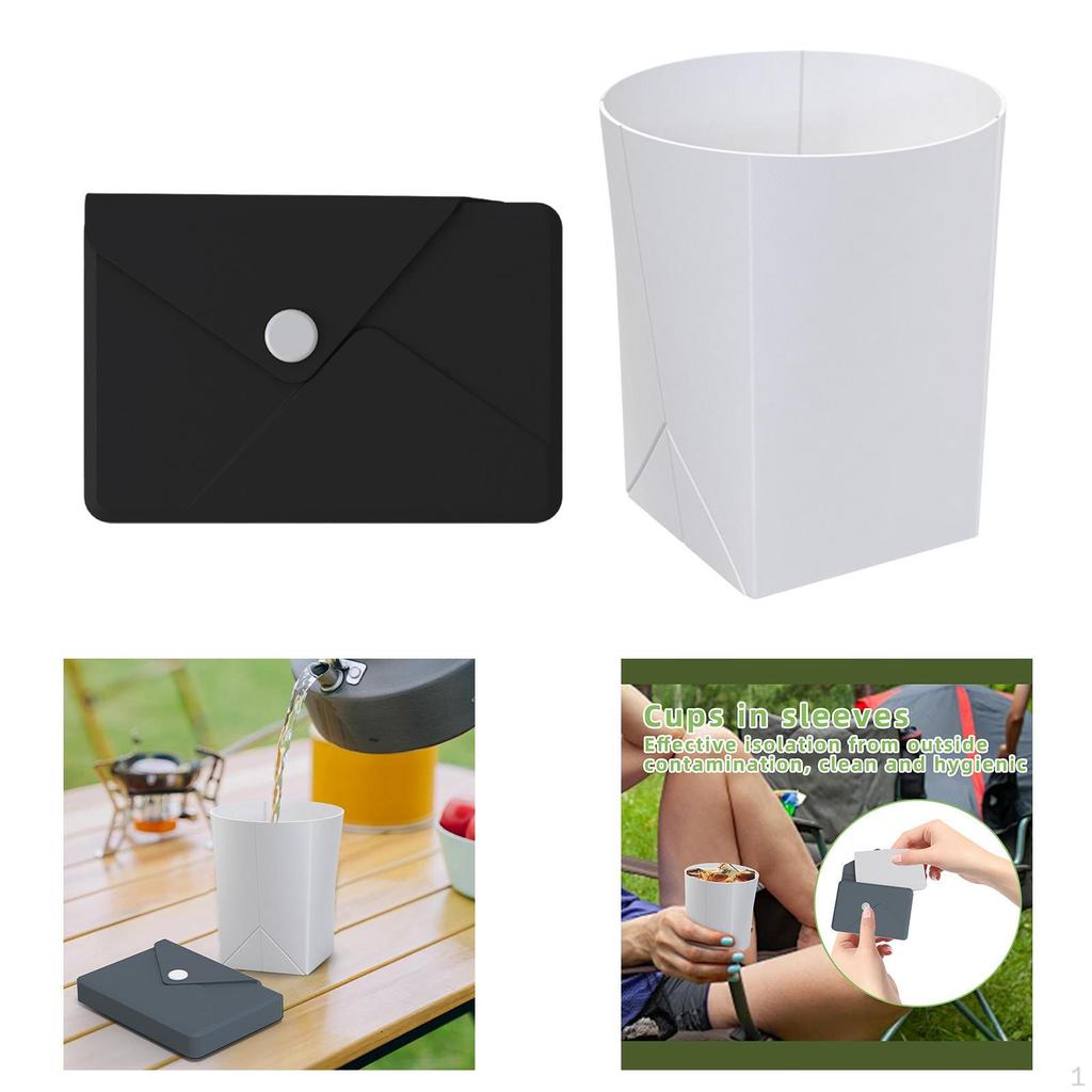 250ml Folding Cup with Carrying Case for Travel And Outdoor Activities