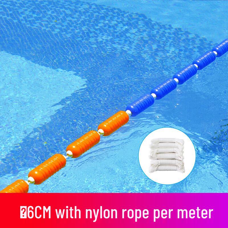 Nuoyu 6CM Spiral Nylon Swimming Pool Lane Line, 50m
