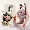 For Redmi Note 8 Pro Case Cover Silicone Cute Cat Fashion Butterfly Flowers Love Funny Painted Casing 2015105 M1906G7I M1906G7G