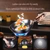 Sansigang Pre-Seasoned Wrought Iron Round Bottom Wok