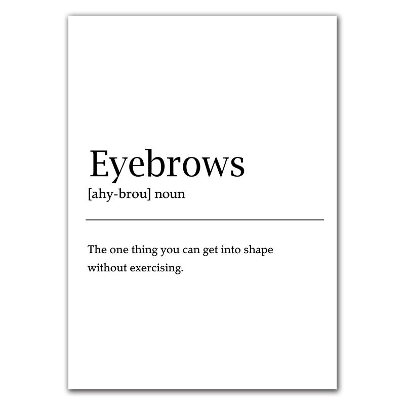 

Ресницы Красота Губы Стена Холст Картина Макияж Искусство Картина Брови Цитата Принт и Плакат Для Девочки Спальня Домашний Декор HD3008 21x30cm no frame