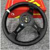 MOMO Car Steering Wheel 13 Inch (330mm) Renovated Competition Steering Wheel White 9AT0087