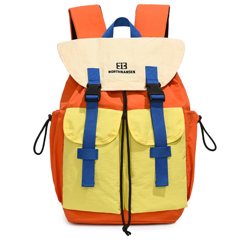 Color Block Backpack Sport Lightweight Outdoor Backpack