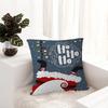 Merry Christmas Pillow Anime Pillow Sofa Bed Head Pillow Cover Cushion Cover 45x45 Cm Fashion