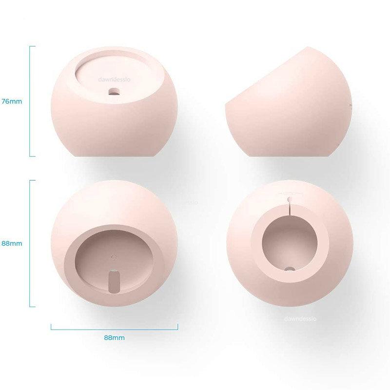 Desk Ball Shape Magnetic Silicone Charging Holder for Magsafe Apple IPhone 12 Pro Mac Safe Wireless Charger Dock Station Stand