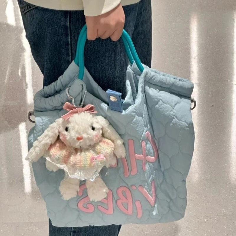 

Kawaii Furry Rabbit Keychain Cartoon Rabbit Doll Pendant Soft Animal Keychain Cute Backpack Decoration Accessories Gifts