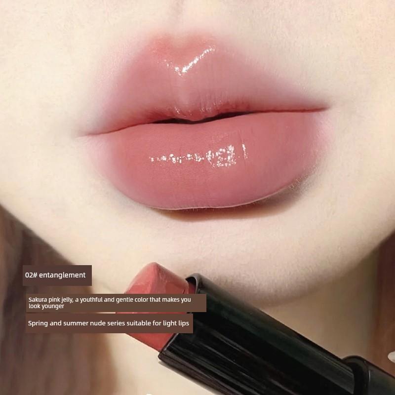 [Same Lipstick As Zhao Lusi] Big Brand Genuine Waterproof Non-Fading Non-Stick Small Lip Gloss Sample Official Flagship Store