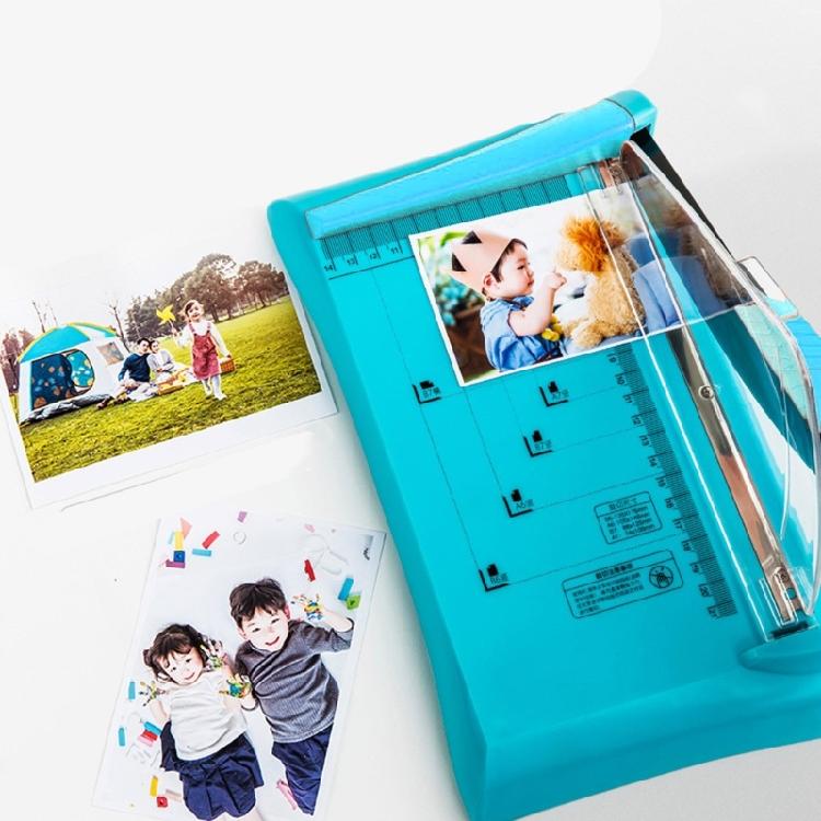Mini Paper Cutter,Paper Trimmer Guillotines A4 with Automatic Security Safeguarding for Paper Label Card Craft Paper