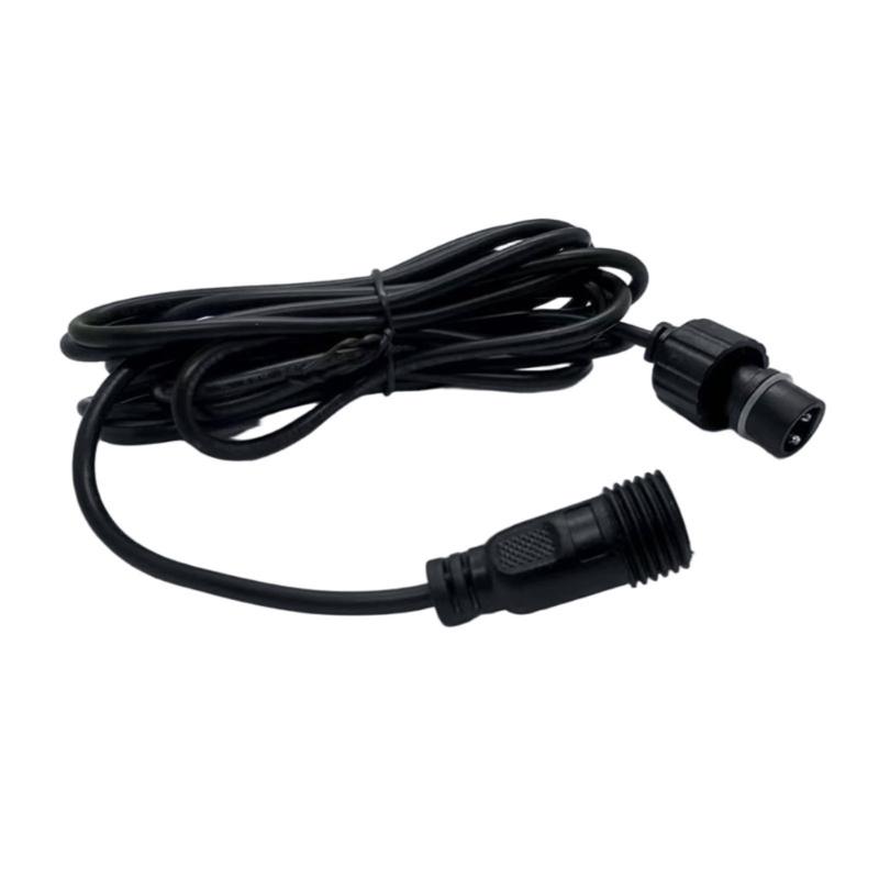 Waterproof Solar Panel Connectors Extension Cable Double Seal Design Suitable for Outdoor Lighting in Rainy Environments