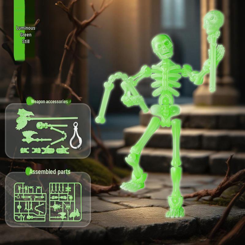 Flexible 3D Skeleton Toy for Boys – Educational, Fun, Stress Relief