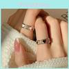 Exquisite Adjustable Heart Ring In Elegant Golden Plated Design For Women Ideal For Gifts