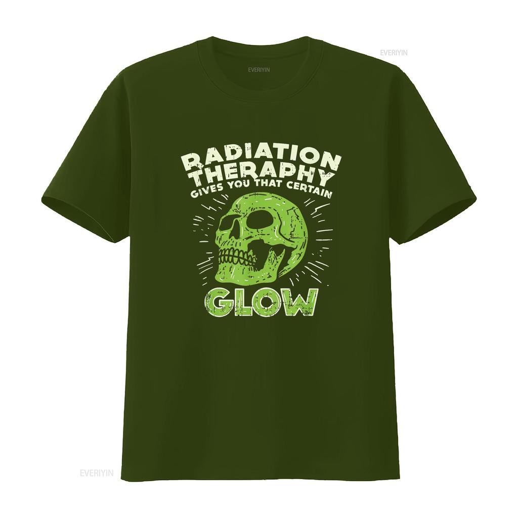 Womens Radiation Therapy Funny Cancer Fighter Survivor T Shirt Black 2X Large Vintage Washed Slightly Top For Everyday Wear