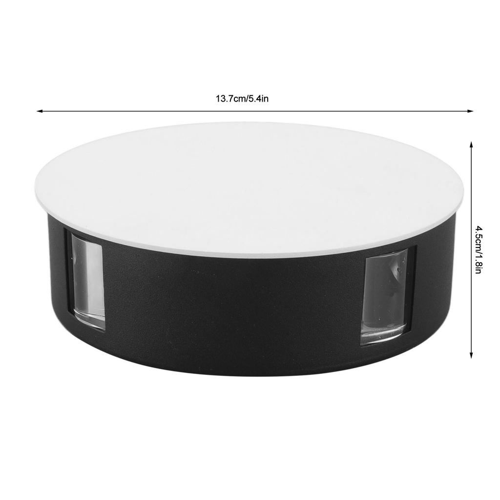LED Modern Wall Lamp Round 4 Sided Bm Light 12W High Brightness Gentle Lighting Waterproof Wall Light
