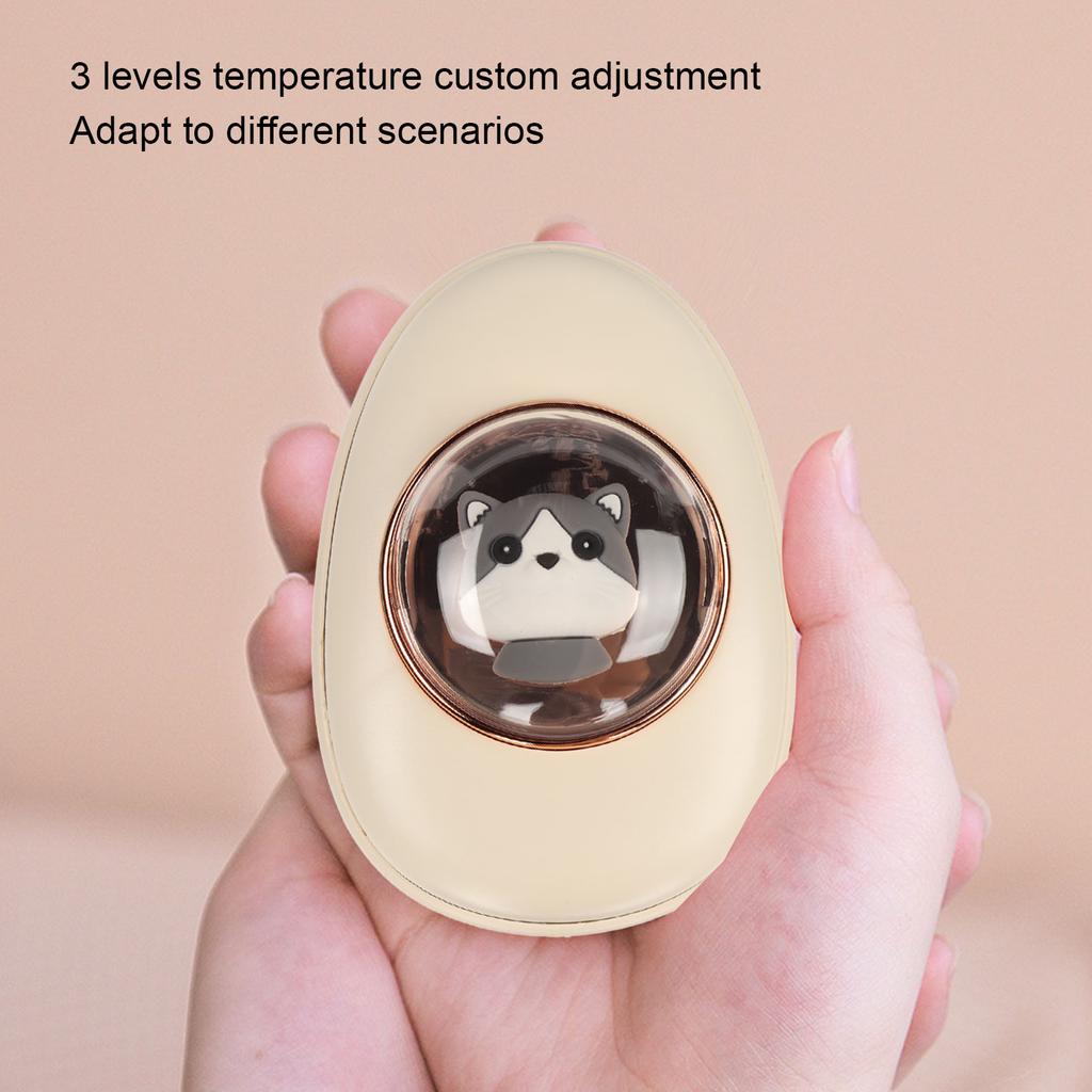 2 in 1 Electric Hand Warmer Power Bank USB Charging   Portable Capsule Electric Hand Warmer for Winter