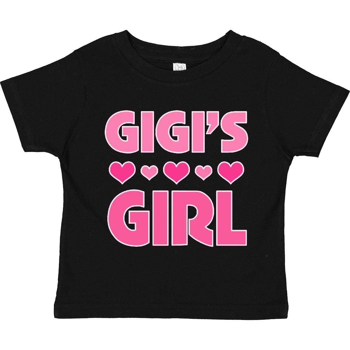 

Inktastic Gigi Girl Granddaughter Toddler kids boys T-Shirt Grandchild Childs Girls Cute 110