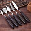 5pcs Painting Knife Spatula Palette Stainless Steel Arts Drawing Blades Kits Gouache Paint Craft Supplies for Artist Canvas