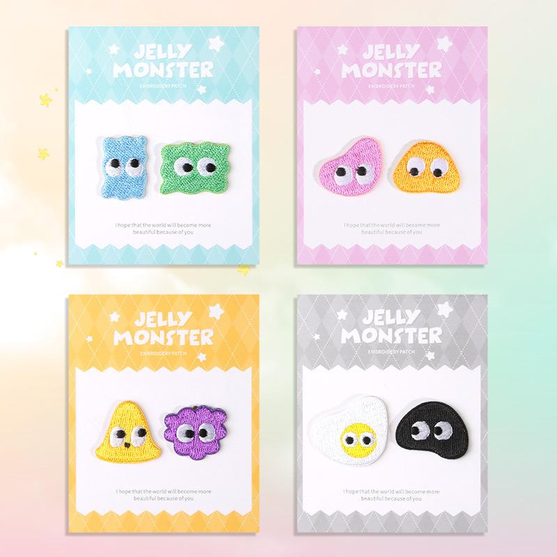 Self-Adhesive Seam-Free Cloth Sticker, Clothes, Pants, Bags, Decorative Pattern Patch Sticker, Seamless Repair, Down Jacket Embroidery Sticker