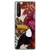 Retro 3D Case for Sony Xperia 1 5 10 II Relief EMBOSS Silicone Cover for Sony Xperia 1 5 10 III XZ4 XZ5 Bumper Shell