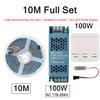 5M 10M DC24 WS2811 Running Water Flowing LED Strip Light SMD2835 Horse Race Pixel Addressable Flexible Linear Lamp Set