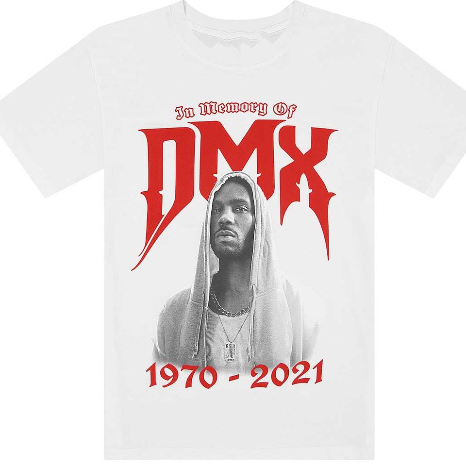 in memory of DMX rapper Tshirt White Cotton Unisex All Sizes S5Xl Unisex T-Shirt M
