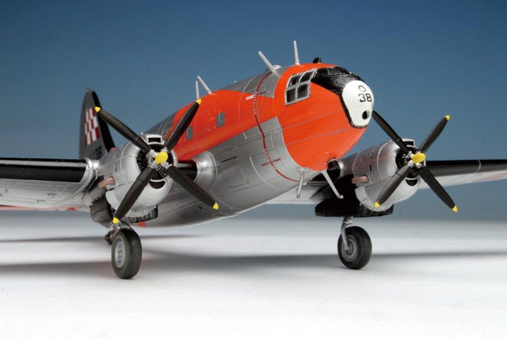 PLATZ Air Force AACS Flight Inspection Aircraft Plastic Model 1/144 Self-Defense C-46 PD-23