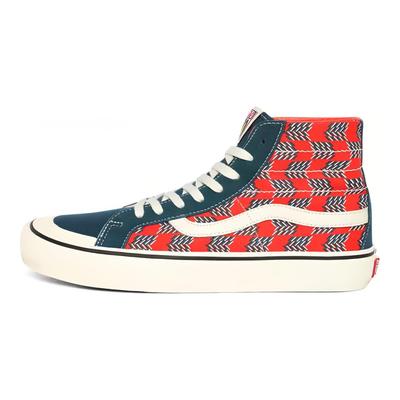 Mod Checkerboard SK8-Hi 138 Decon Sf Red Blue VN0A3MV122N