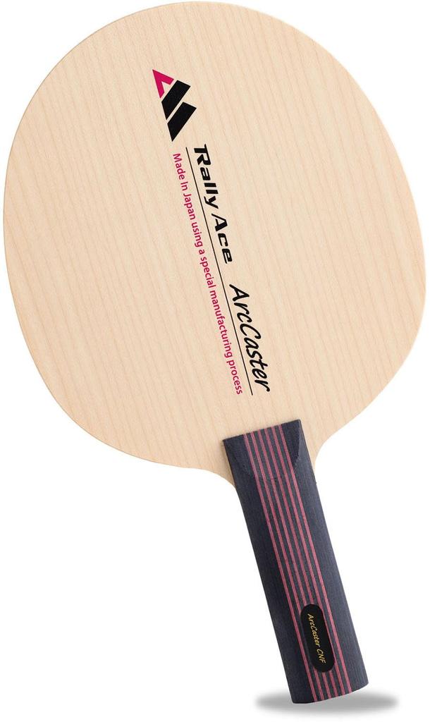 Rally Ace Table Tennis Made In Arc 2 CNF Blades 5 Wood ACCST ST Racket, Japan, Caster, (Cellulose Nanofiber) + Blades, (Straight)
