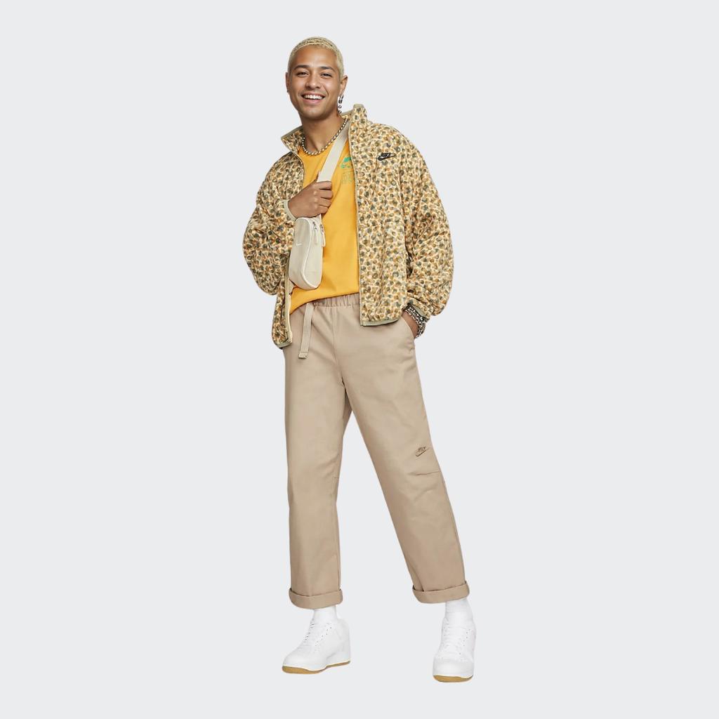 Nike Sportswear Cartoon Graphic Print Breathable Round Neck Short Sleeve T-Shirt Women Tops University-Gold FB9799-739