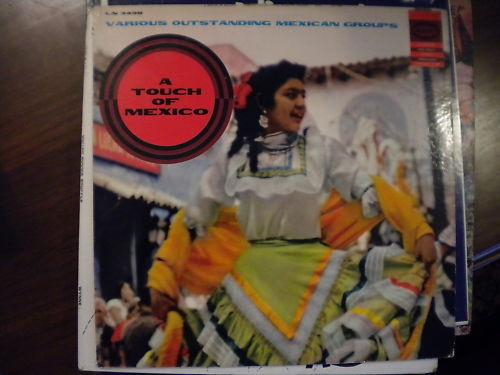 LP Record VARIOUS A Touch of Mexico NP519 EPIC Japan CountryFolk Used