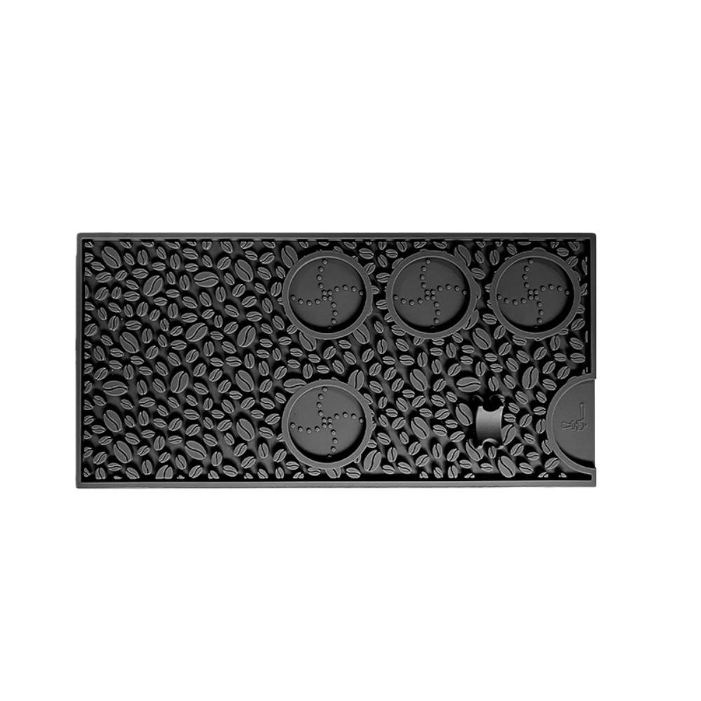 Silicone Coffee Bean Mat Waterproof Non-slip Drainage Mat Thermal Insulation Coffee Accessories Bar Counter Mat Coffee Bar
