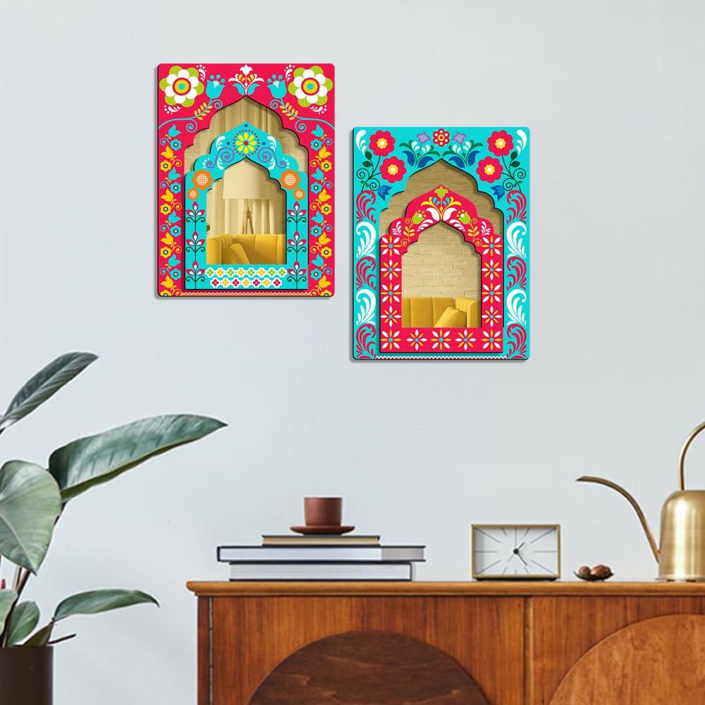 Home Decoration Items for Living Room | Jharokha Wall Hangings for Living Room | Wall Decoration Items for Bedroom | Decorative Items for Home