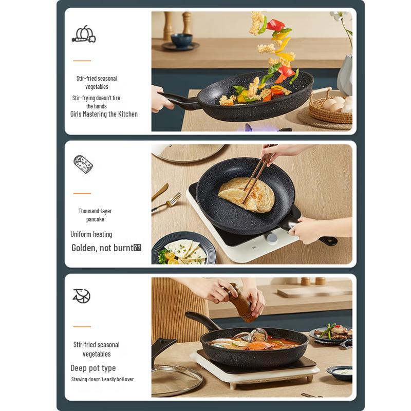 COOKER KING Maifan Stone Antihaft-Bratpfanne