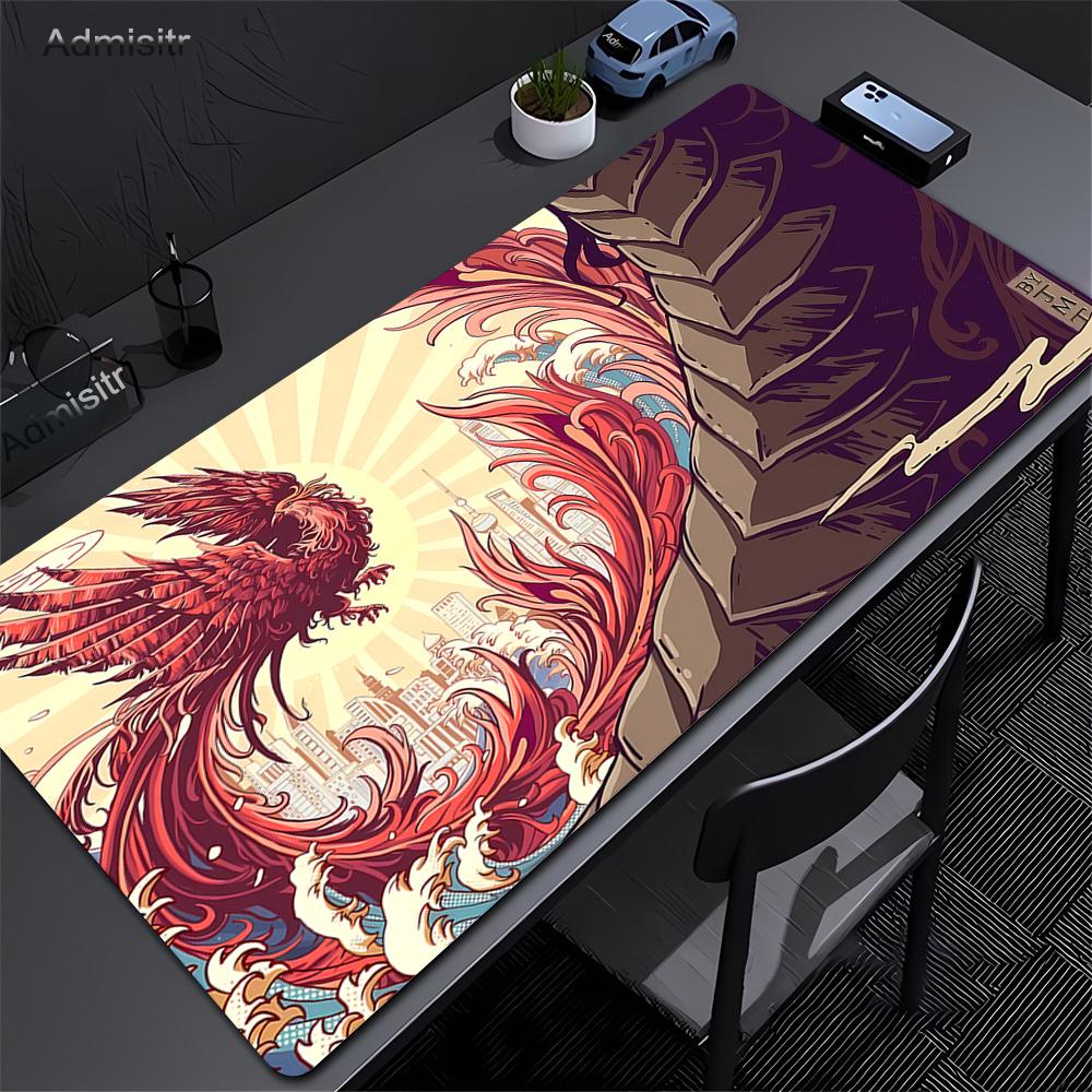 90x40cm Office Large Mousepad XXL Large Dragon Desk Mat Gamer Mouse Pad Computer PC Accessories Table Mats Art illustration Mats